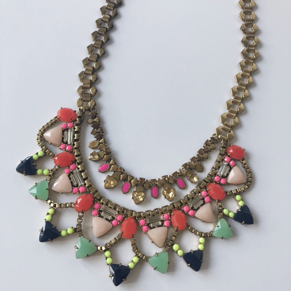 Stella & Dot Fanella Statement Necklace